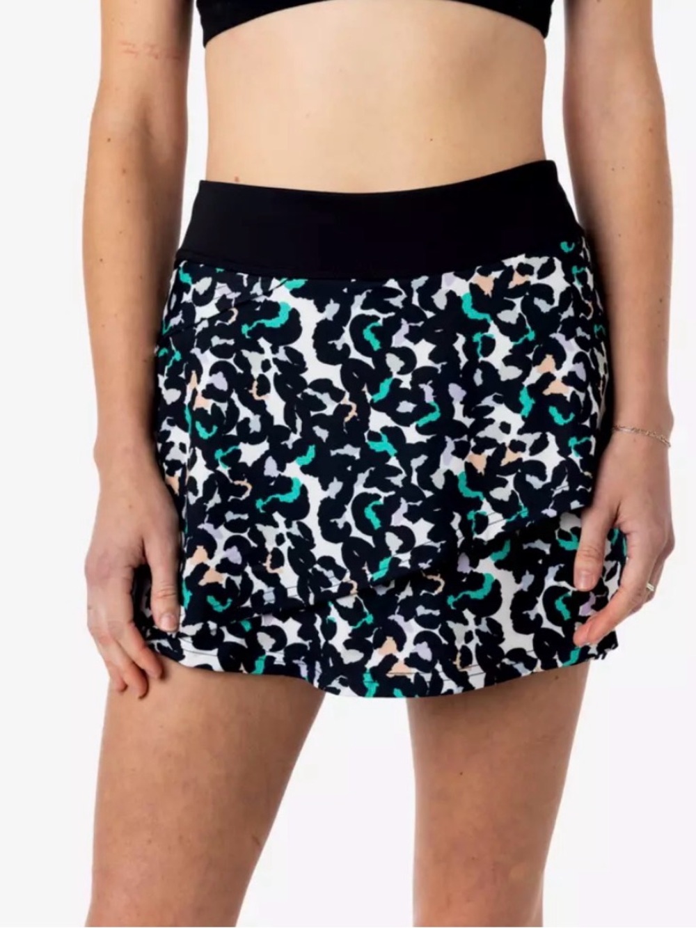 Fila Golf Tennis Skort, leopard print, Medium